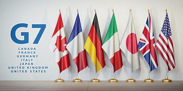 Group of Seven flags