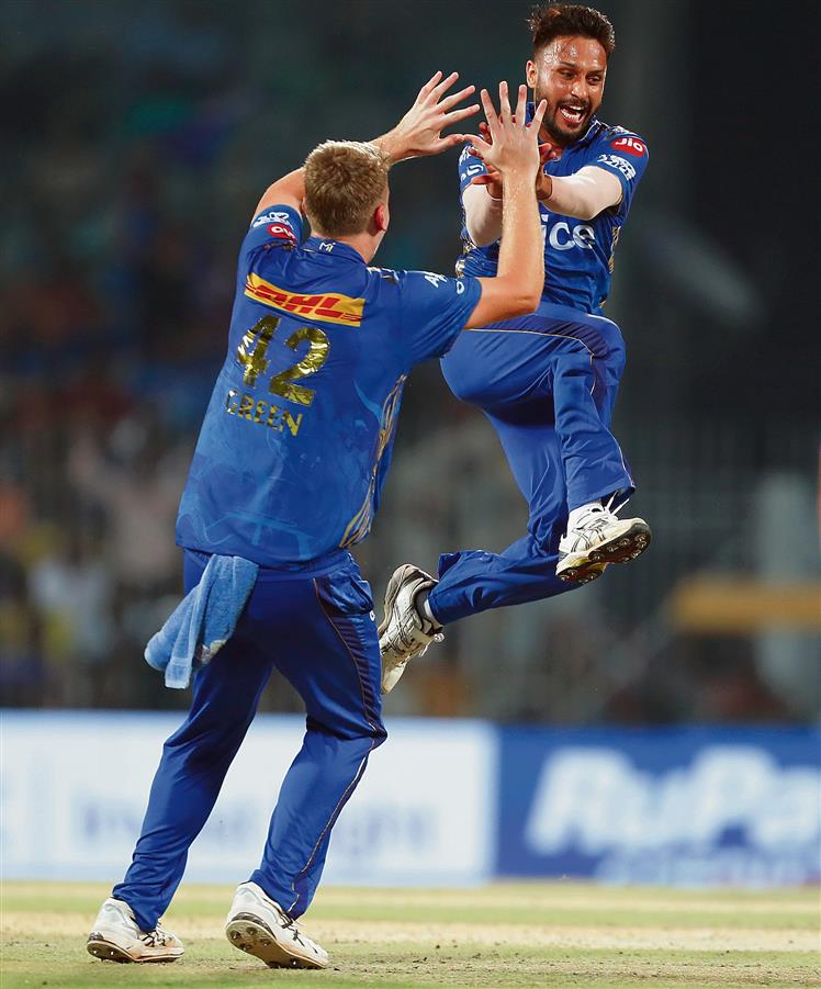 Akash Madhwal finished with the astounding figures of 5 for 5.