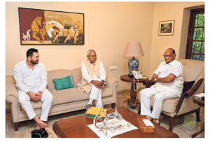 ਨਿਤੀਸ਼ ਕੁਮਾਰ ਅਤੇ ਐਨਸੀਪੀ ਦੇ ਪ੍ਰਧਾਨ ਸ਼ਰਦ ਪਵਾਰ