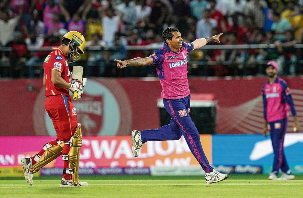Rajasthan Royals’ Navdeep Saini
