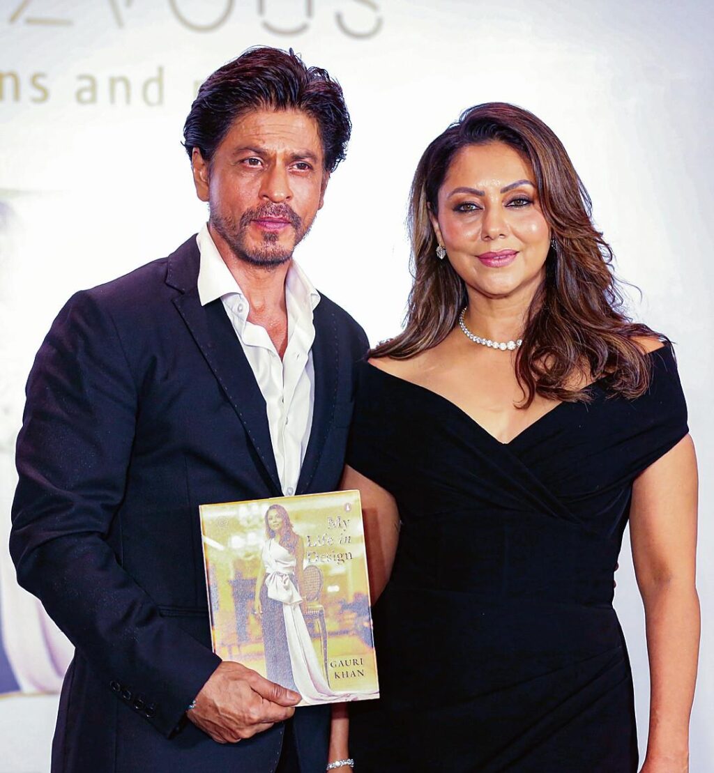 SRK with Gauri Khan