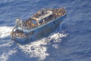 The number of people on board the boat