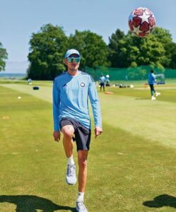Shubman Gill during practice. BCCI
