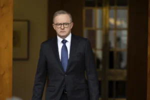 Prime Minister Anthony Albanese pictured in Canberra