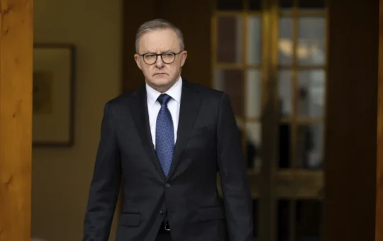 Prime Minister Anthony Albanese pictured in Canberra