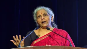 Finance Minister Nirmala Sitharaman