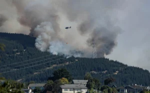 Christchurch Port Hills fire