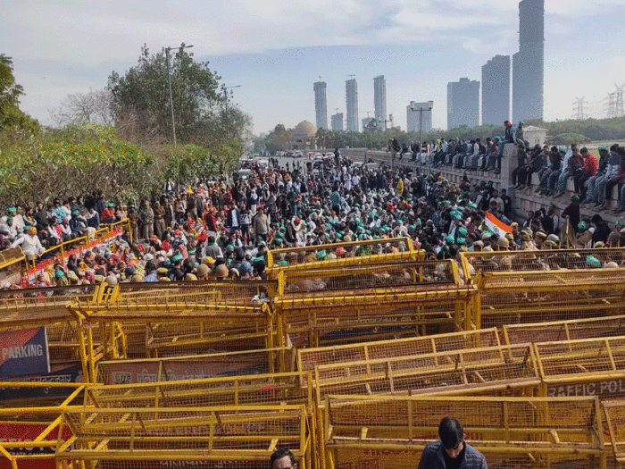 Noida Farmers Protest